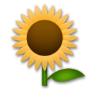 Sunflower Emoji on LG Phones