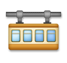 Suspension Railway Emoji on LG Phones