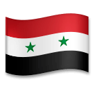 Bandiera della Siria Emoji LG