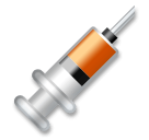 💉 Syringe Emoji on LG Phones