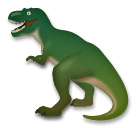 🦖 Тираннозавр Эмодзи на телефонах LG
