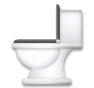 🚽 Toilette Emoji auf LG