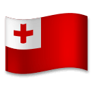 Flag: Tonga Emoji on LG Phones