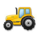 Tractor Emoji on LG Phones