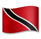 Flagge von Trinidad und Tobago Emoji LG