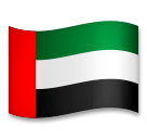 Flagge der Vereinigten Arabischen Emirate Emoji LG