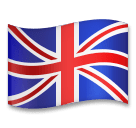 Флаг Великобритании Эмодзи на телефонах LG