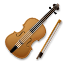 Violin Emoji on LG Phones