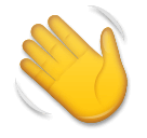 Mano saludando Emoji LG