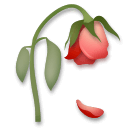 🥀 Verwelkte Rose Emoji auf LG