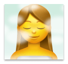 🧖‍♀️ Mulher numa sauna Emoji nos LG