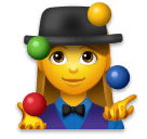 🤹‍♀️ Jonglierende Frau Emoji auf LG