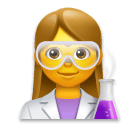 👩‍🔬 Cientista (mulher) Emoji nos LG