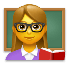 👩‍🏫 Lehrerin Emoji auf LG