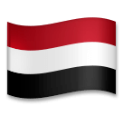 Флаг Йемена Эмодзи на телефонах LG