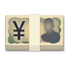 💴 Banconote in yen Emoji su LG