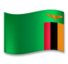 Bandiera dello Zambia Emoji LG