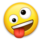 🤪 Cara de pateta Emoji nos LG