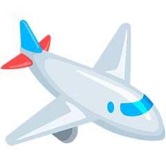 Airplane Emoji in Messenger