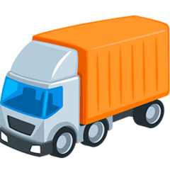 🚛 Articulated Lorry Emoji in Messenger