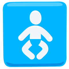 🚼 Simbolo con immagine di bambino Emoji su Messenger