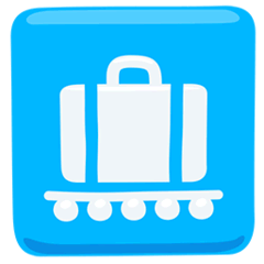 🛄 Tapis à bagages Emoji in Messenger