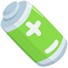 🔋 Batterie Emoji auf Messenger