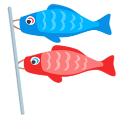 🎏 Bendera Ikan Koi Emoji Di Messenger