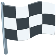 Chequered Flag on Messenger