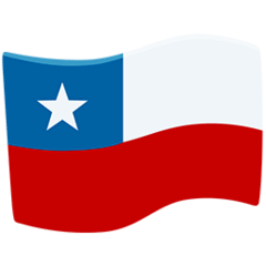 Bandiera del Cile Emoji Messenger
