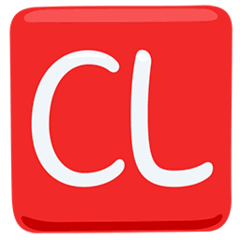 🆑 Symbole CL Emoji in Messenger