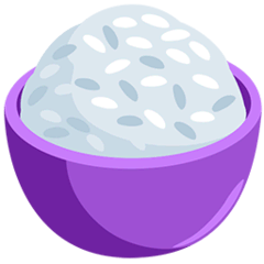 Bol de arroz Emoji Messenger