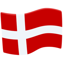 🇩🇰 Bandiera della Danimarca Emoji su Messenger