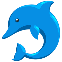 Dolphin Emoji in Messenger