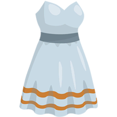 👗 Платье Эмодзи в Messenger