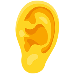 Ear Emoji in Messenger