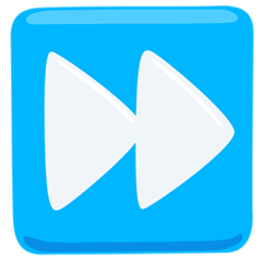 ⏩ Fast-Forward Button Emoji in Messenger