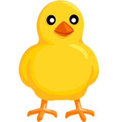 🐥 Front-Facing Baby Chick Emoji in Messenger