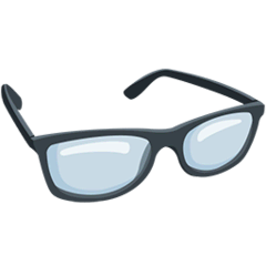 Glasses on Messenger