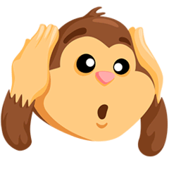 Mono sordo Emoji Messenger