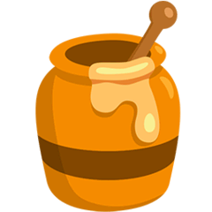 Honey Pot Emoji in Messenger