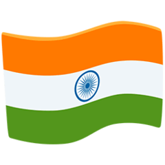 Bandera de India Emoji Messenger