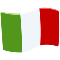 Flagge von Italien Emoji Messenger