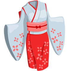 👘 Kimono Emoji in Messenger