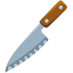 🔪 Kitchen Knife Emoji in Messenger
