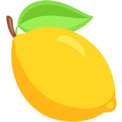 🍋 Zitrone Emoji auf Messenger