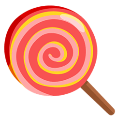 Lollipop Emoji in Messenger