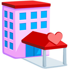 🏩 Hôtel pour couples Emoji in Messenger