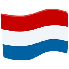 Flagge der Niederlande Emoji Messenger