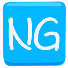 NG Button on Messenger